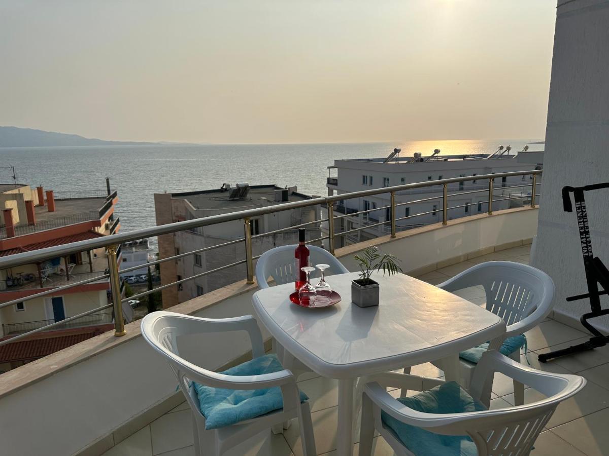Wave Apartments Saranda Luaran gambar